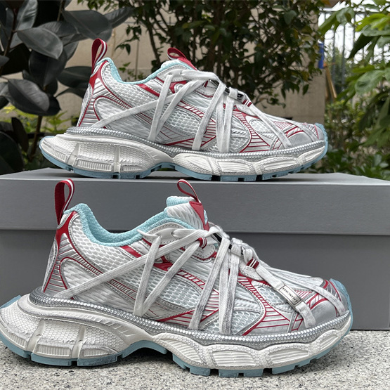 Balenciaga 3XL Extreme Laces B Sneaker In White - DopestKickz