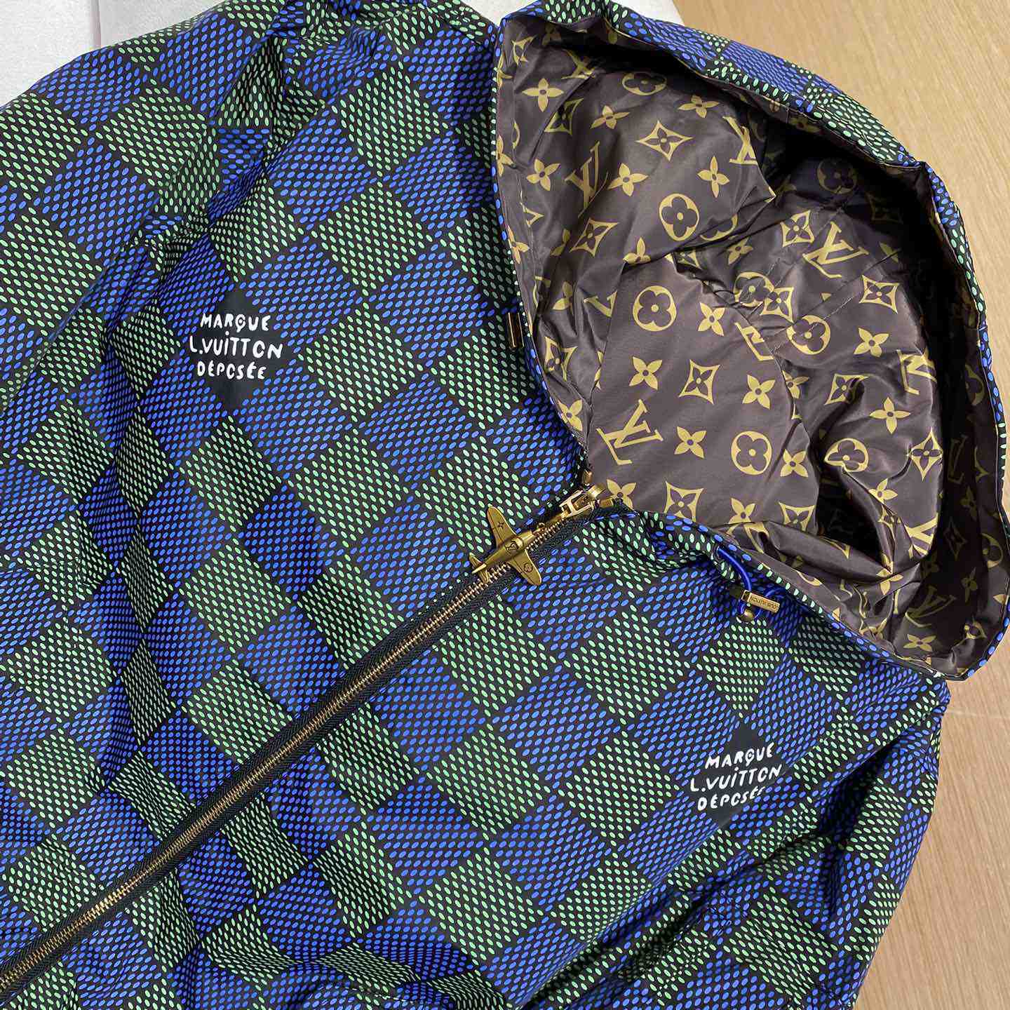 Louis Vuitton Damier Reversible Windbreaker   1AHBIS - DopestKickz