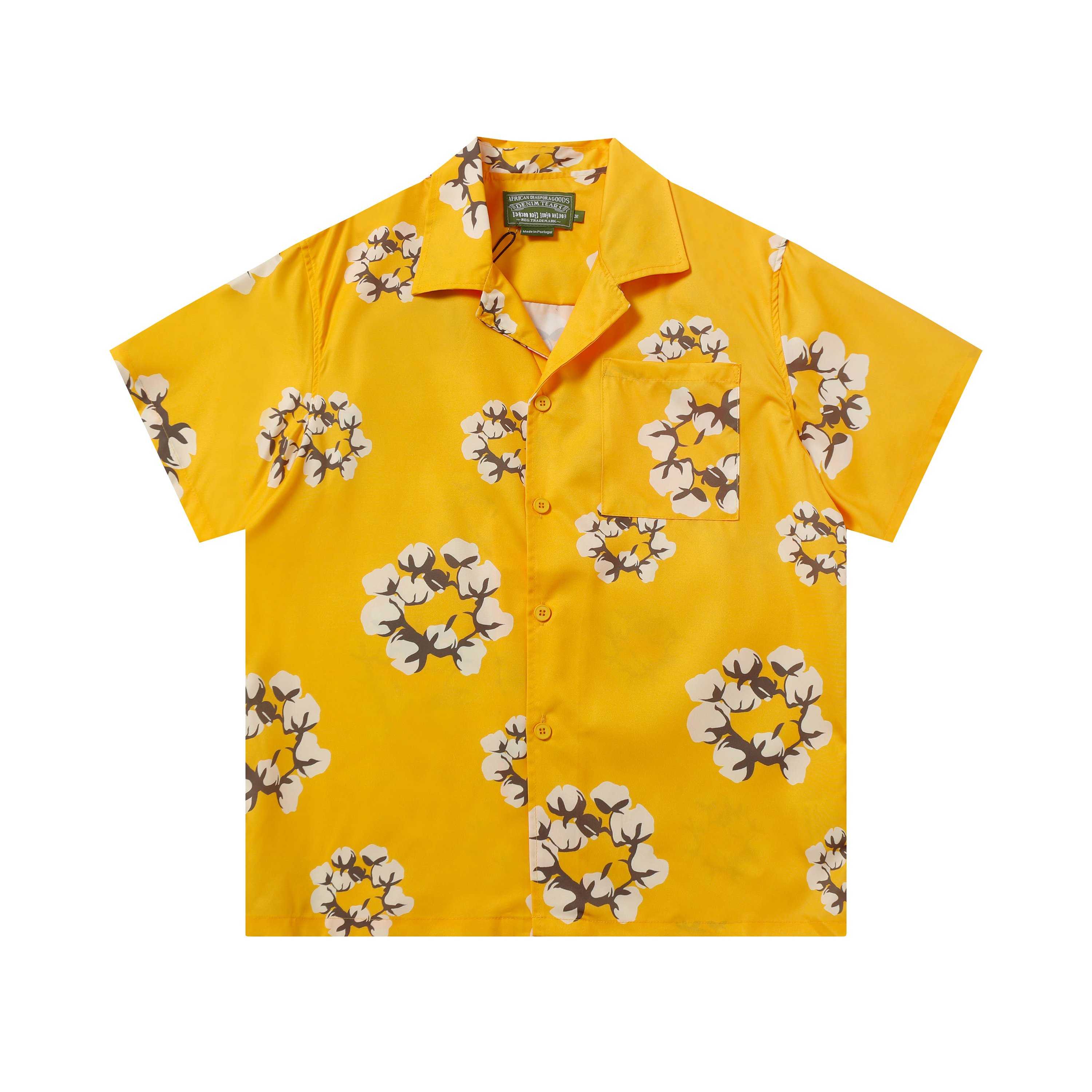 Denim Tears Short-Sleeved Shirt - DopestKickz