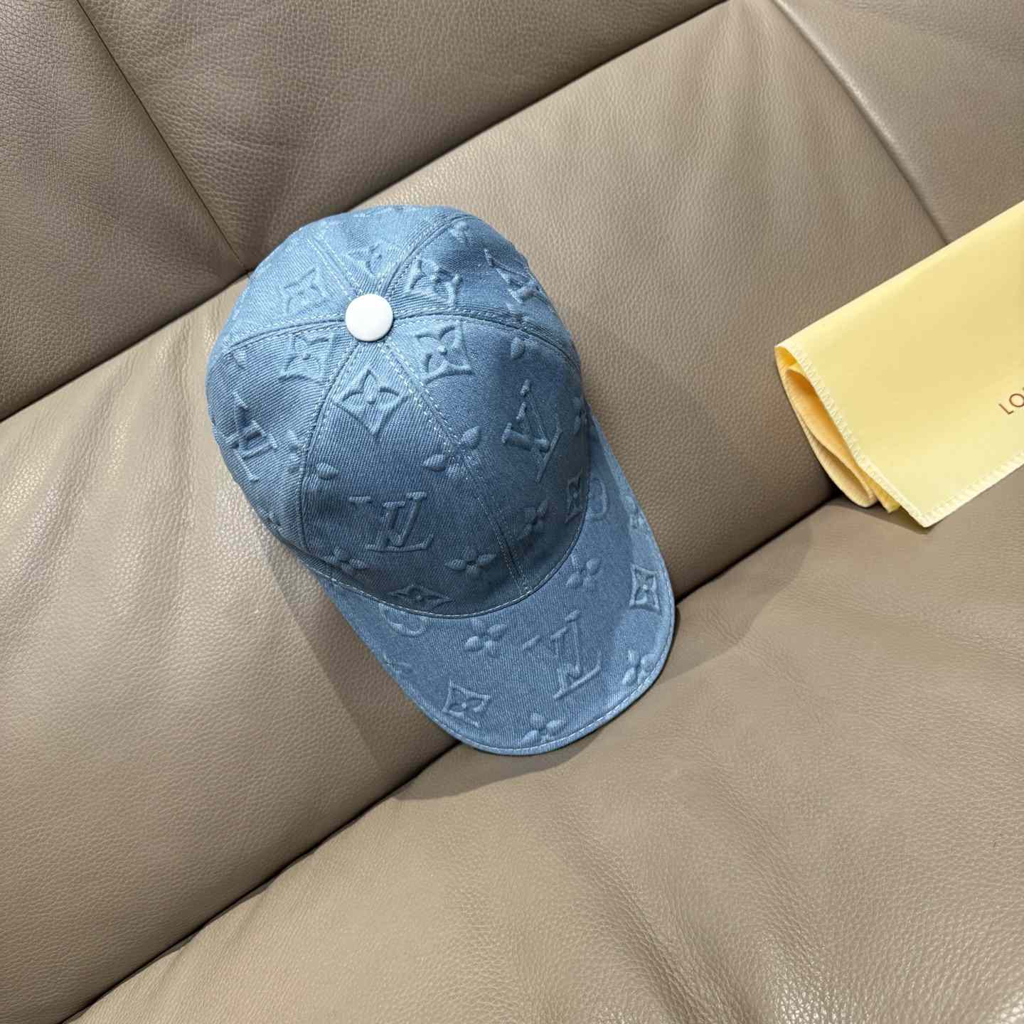 Louis Vuitton Monogram Denim Cap - DopestKickz