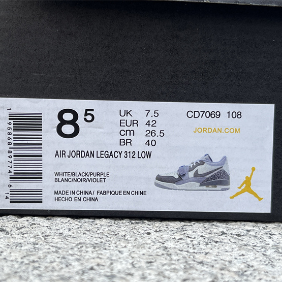 Jordan Legacy 312 Low Sneaker    CD7069-108 - DopestKickz