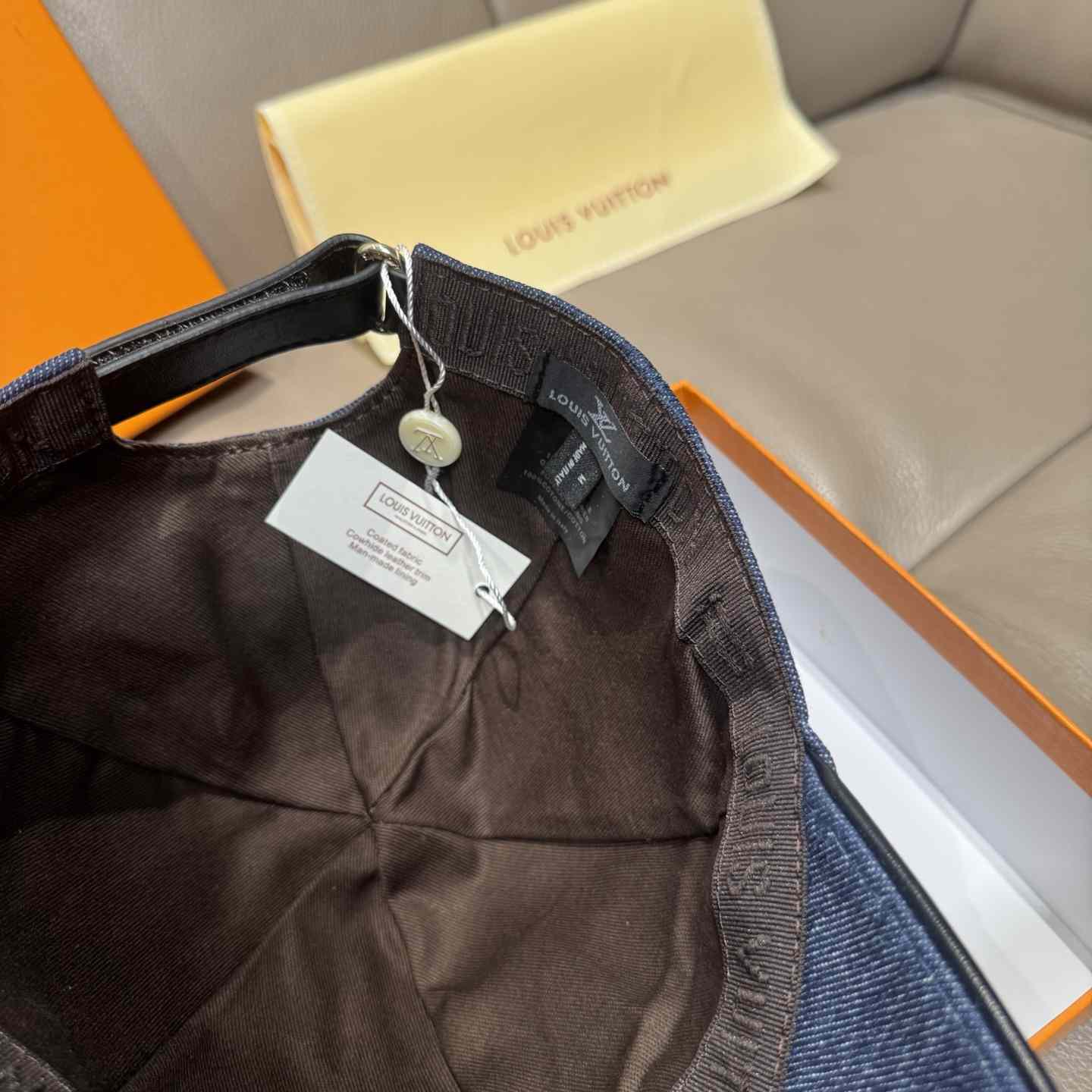 Louis Vuitton Monogram Denim Cap - DopestKickz