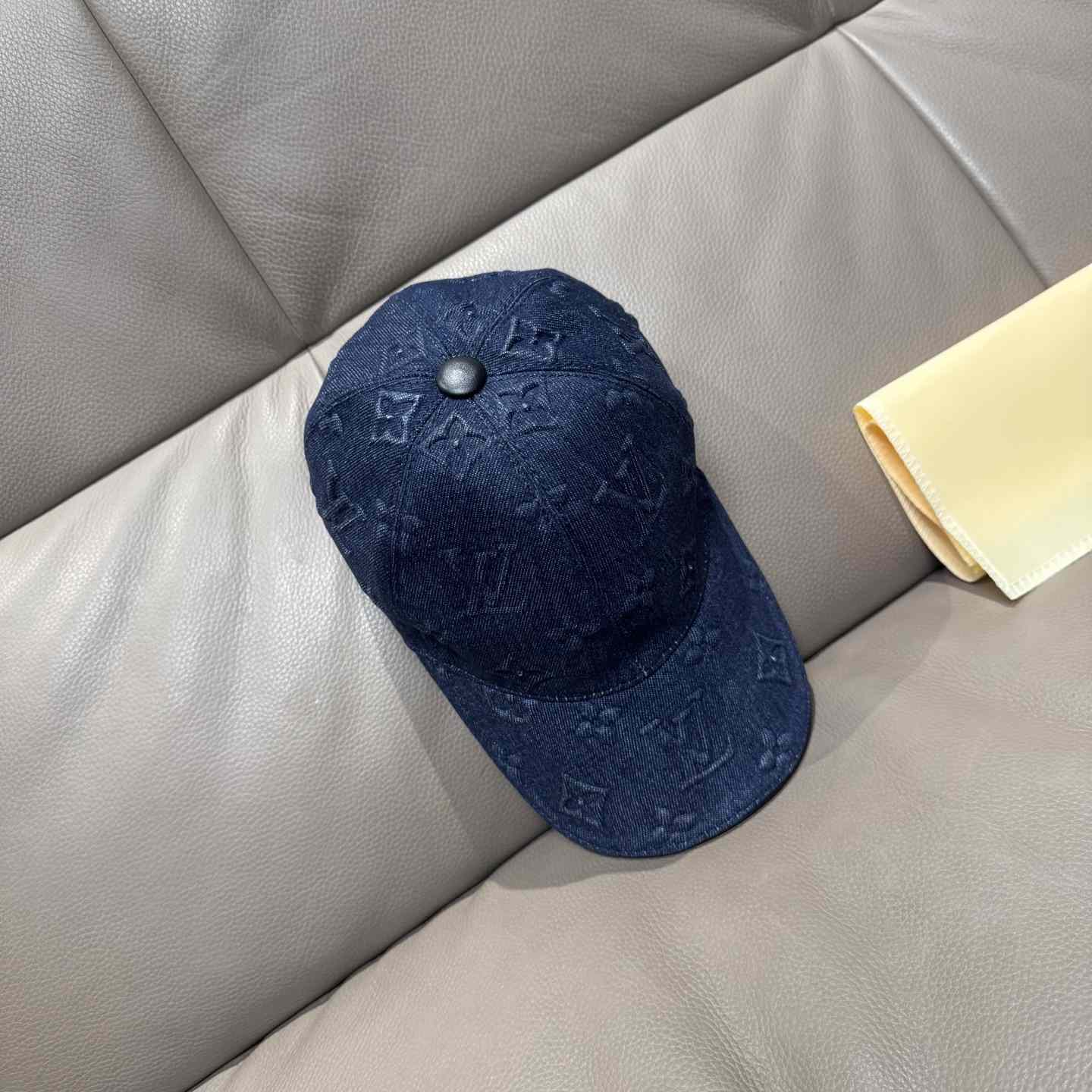 Louis Vuitton Monogram Denim Cap - DopestKickz