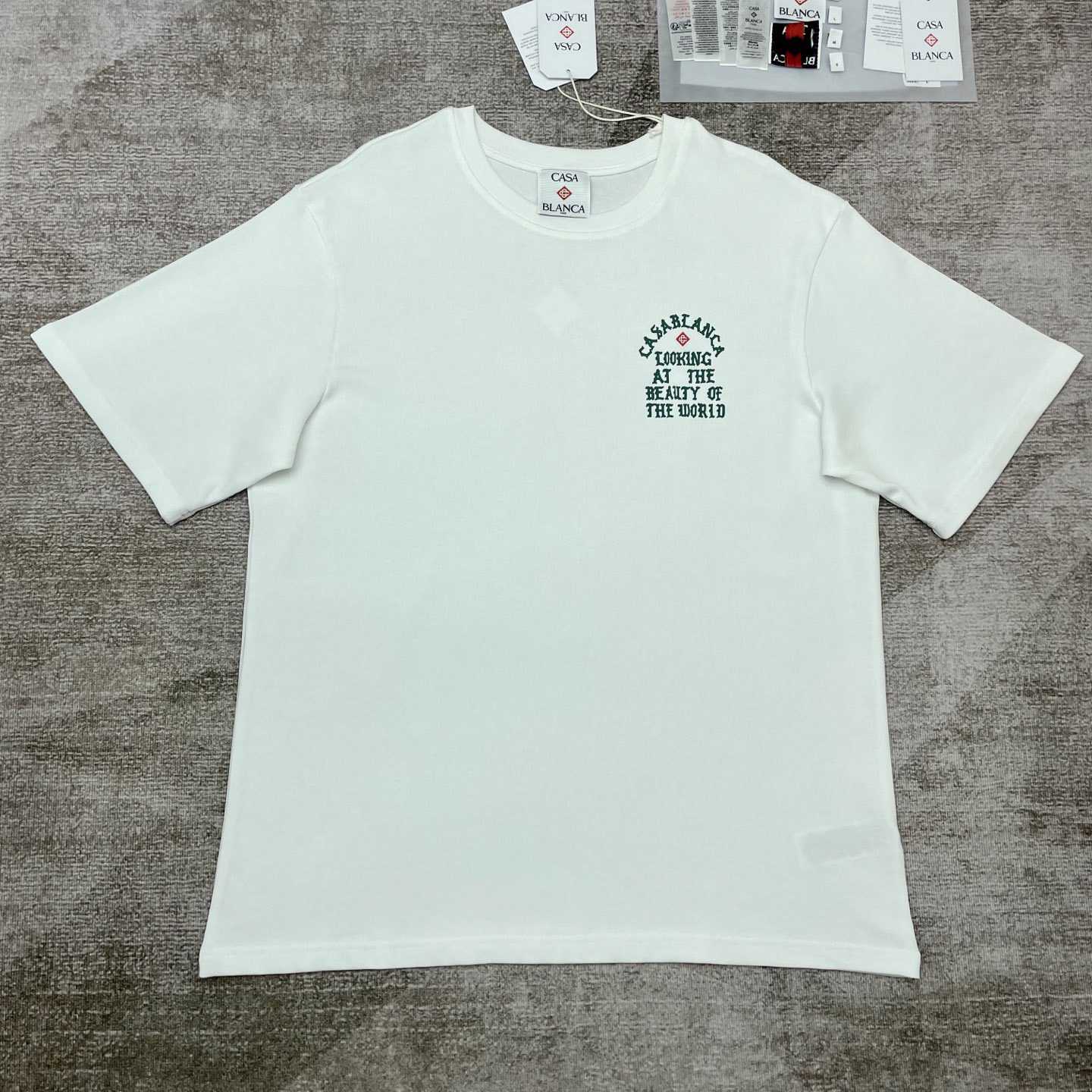 Casablanca Looking at The Beauty Of The World T-Shirt     C962 - DopestKickz