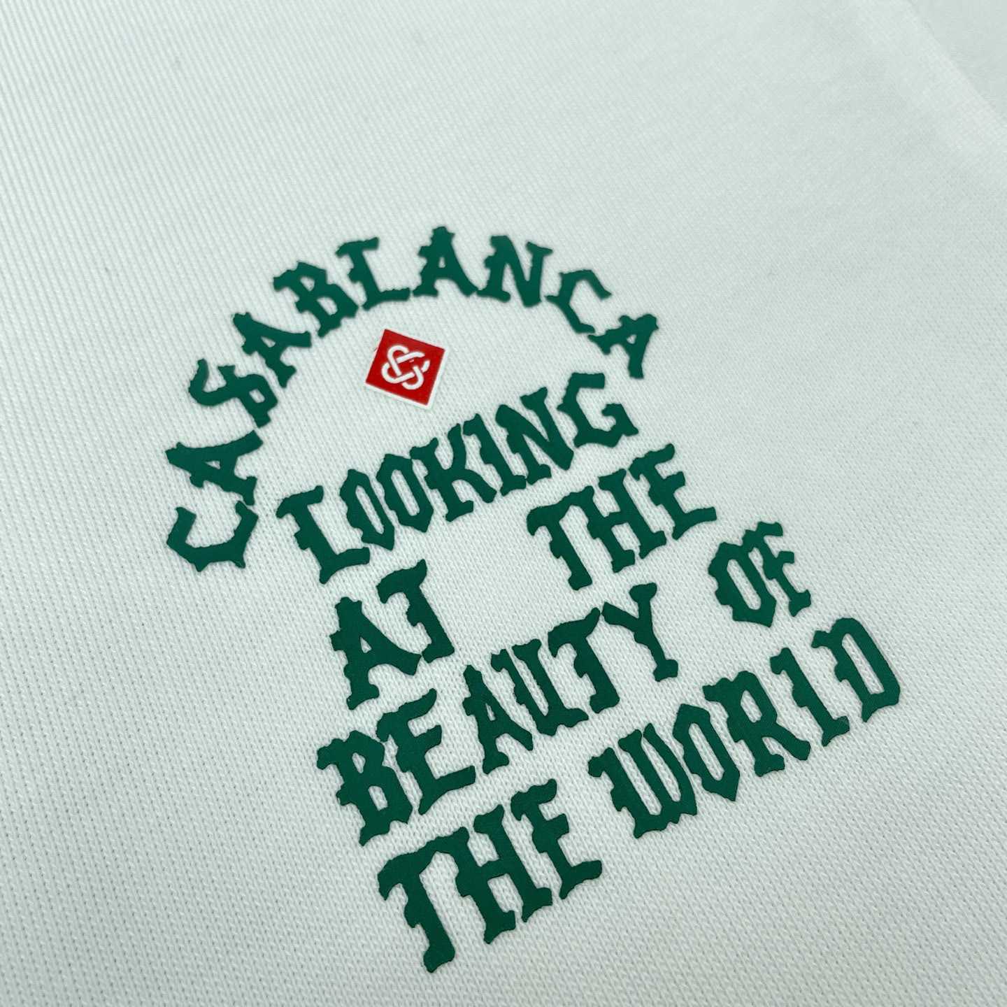 Casablanca Looking at The Beauty Of The World T-Shirt     C962 - DopestKickz