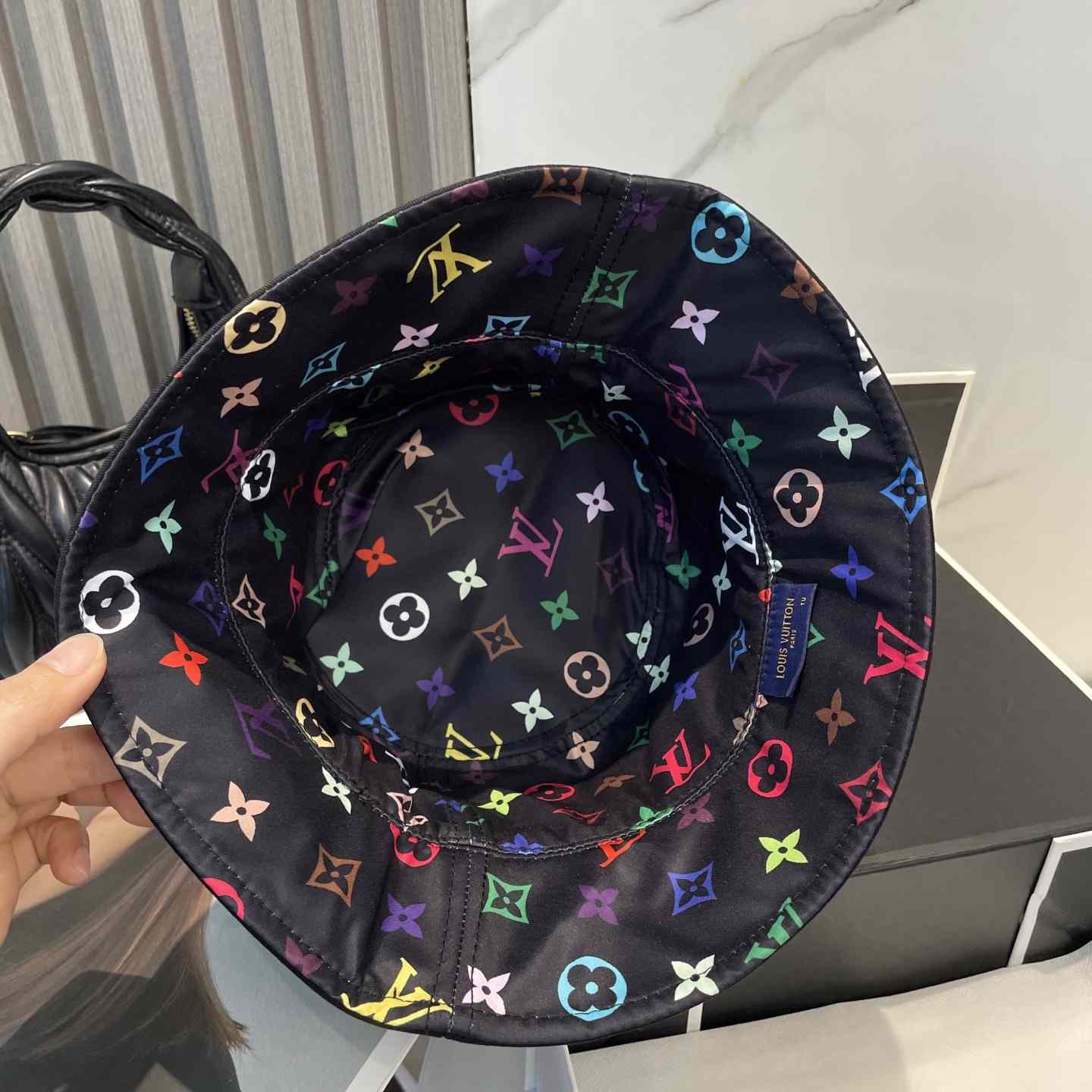 Louis Vuitton LV x TM Reversible Superflat Bucket Hat   M7985 - DopestKickz