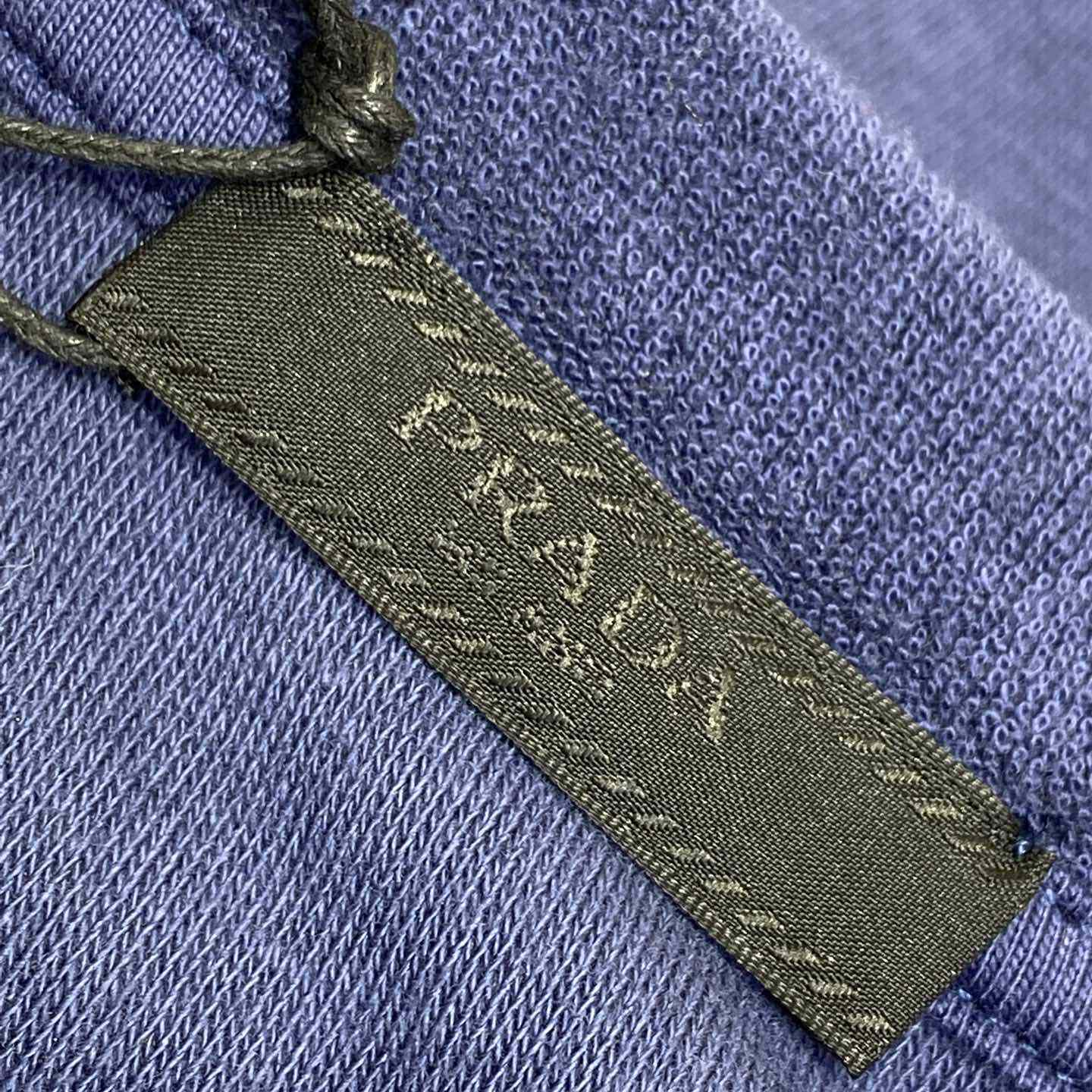 Prada Triangle-logo Terry T-shirt - DopestKickz