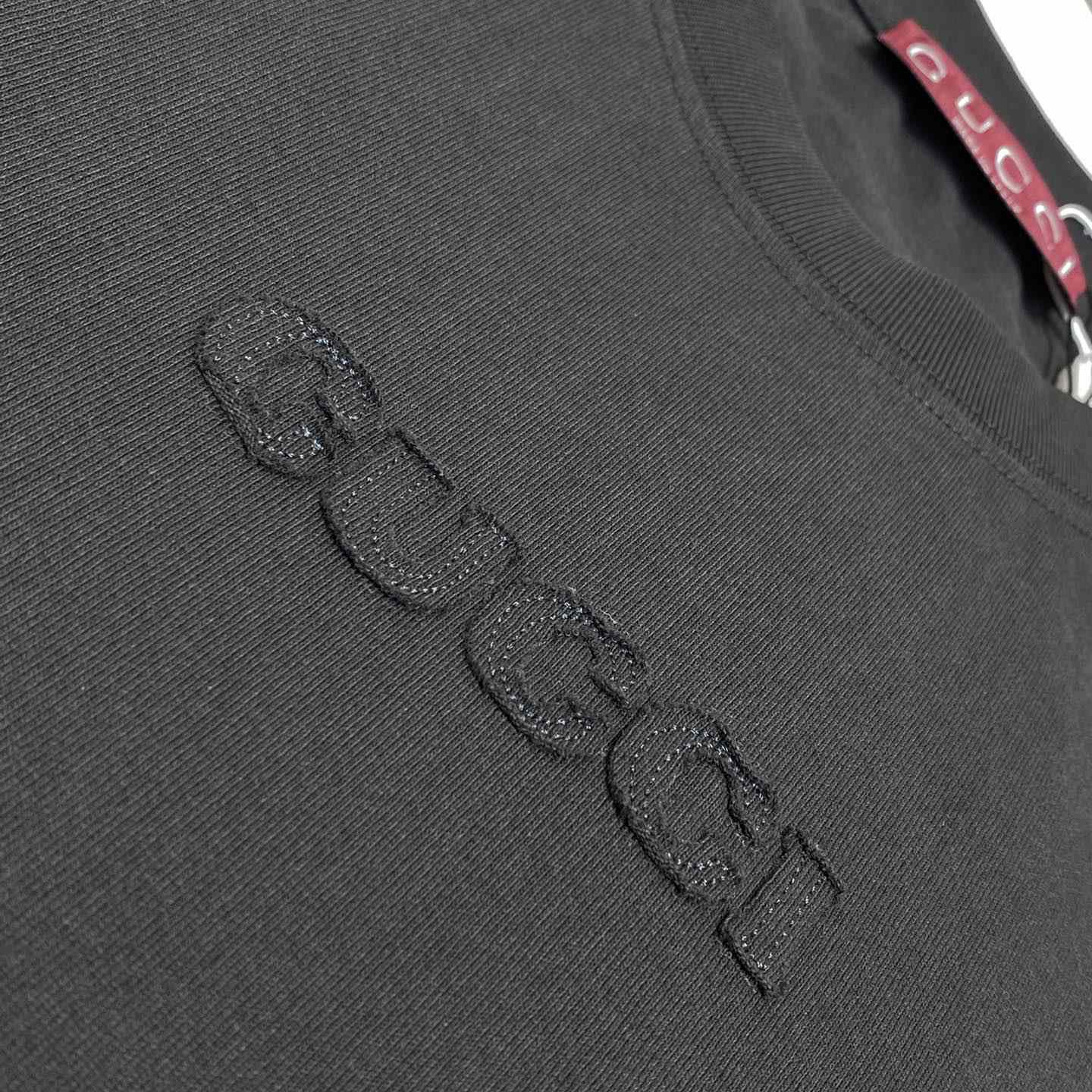 Gucci Embroidered Cotton Jersey T-shirt  - DopestKickz