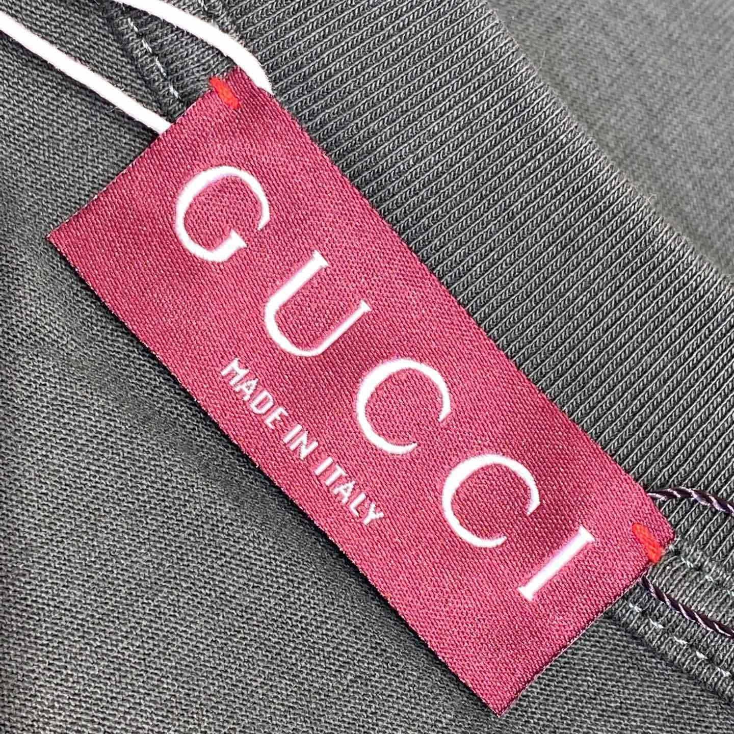 Gucci Embroidered Cotton Jersey T-shirt  - DopestKickz