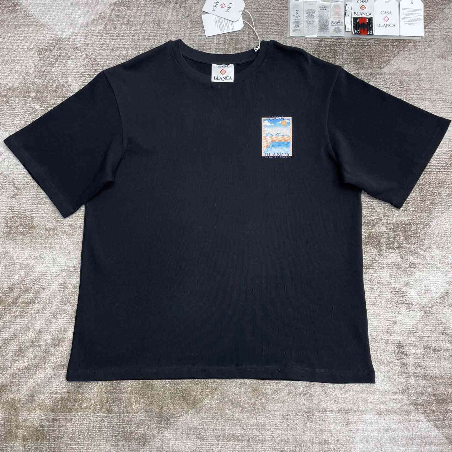 Casablanca Surreal Pool T-shirt   C969 - DopestKickz