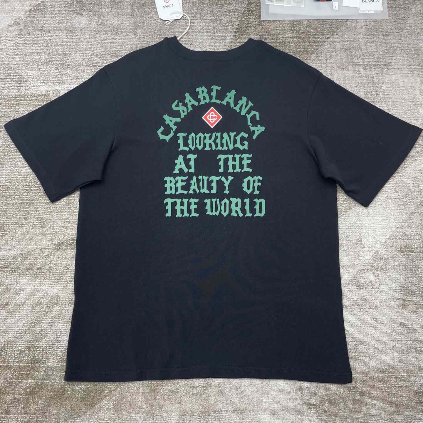 Casablanca Looking at The Beauty Of The World T-Shirt     C967 - DopestKickz