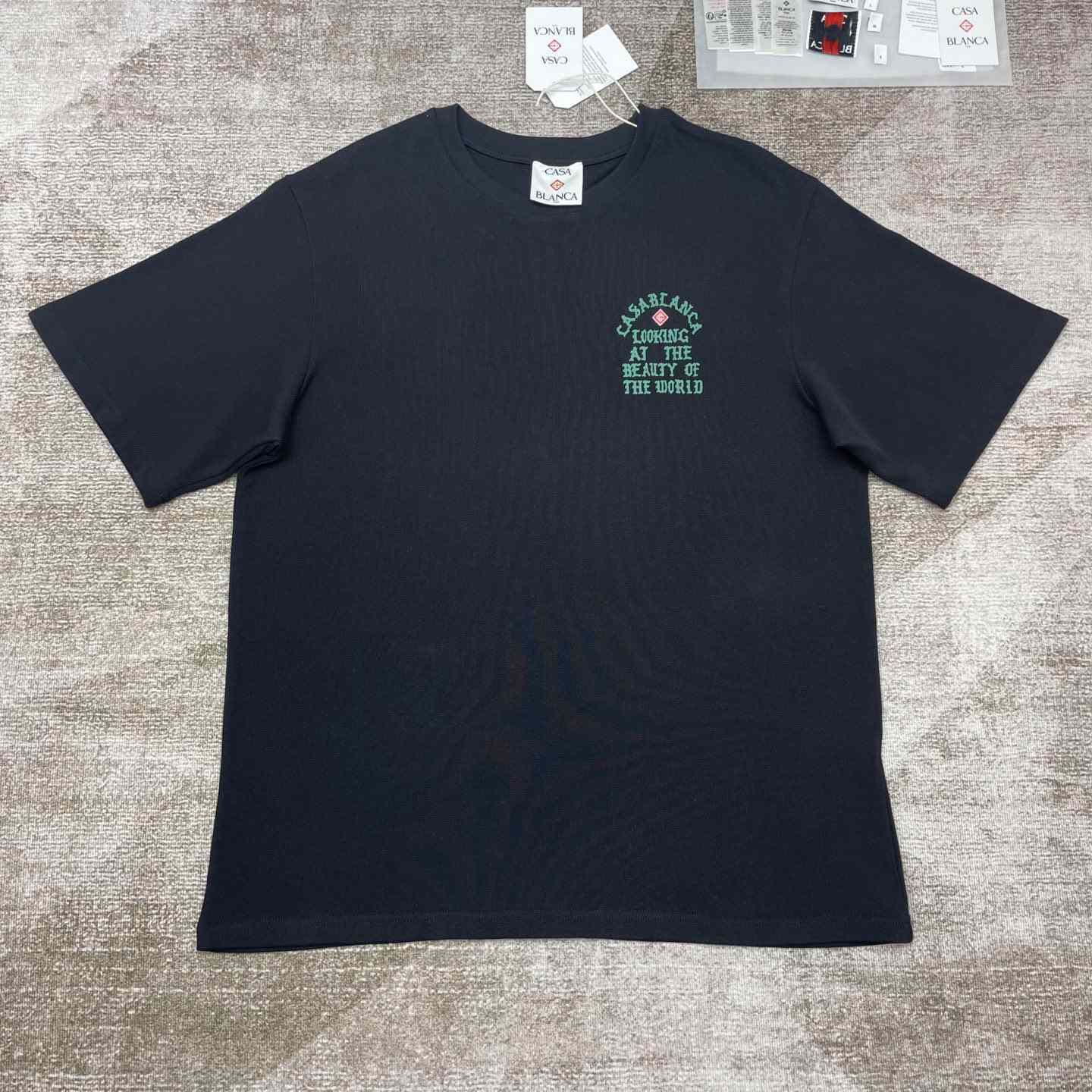 Casablanca Looking at The Beauty Of The World T-Shirt     C967 - DopestKickz