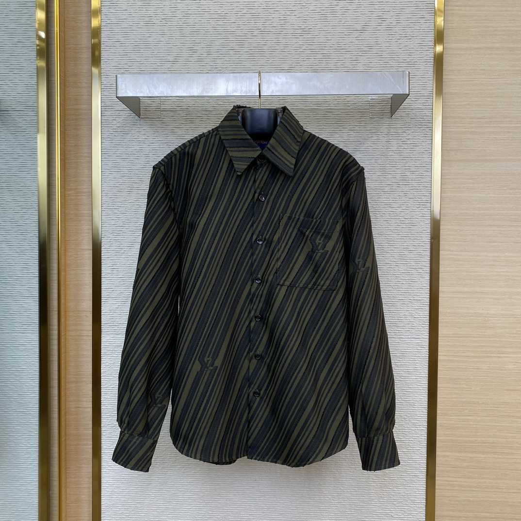 Louis Vuitton Cotton Jacquard Shirt - DopestKickz
