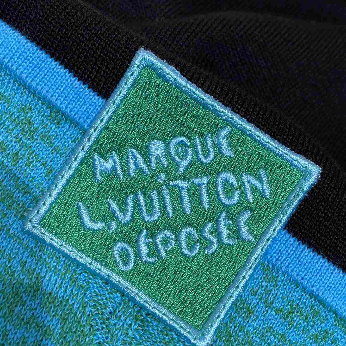 Louis Vuitton Iridescent Jacquard Short-Sleeved Polo   1AGTM - DopestKickz