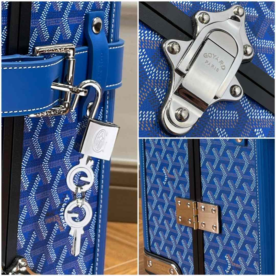 Goyard Satolas GM Rolling Suitcase - DopestKickz
