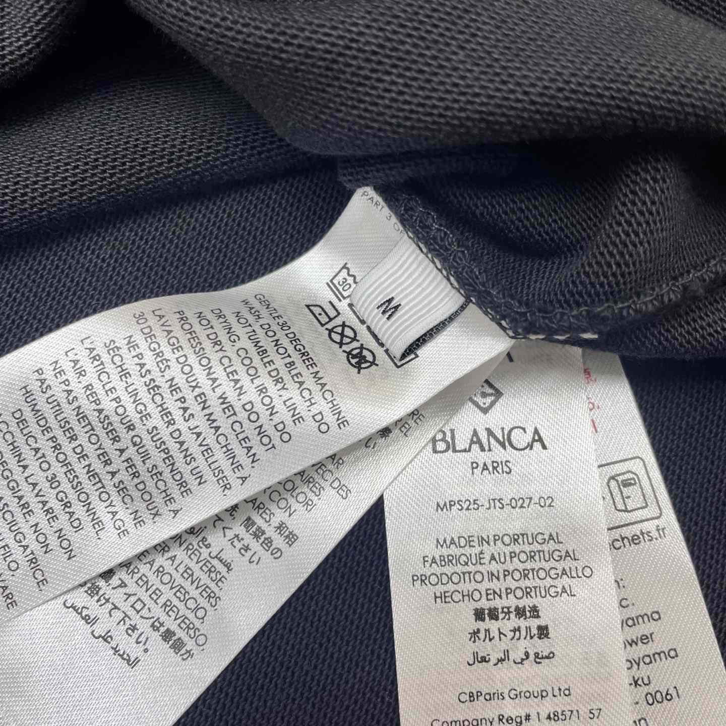 Casablanca Black Greek Temple Applique Jersey T-Shirt   C979 - DopestKickz