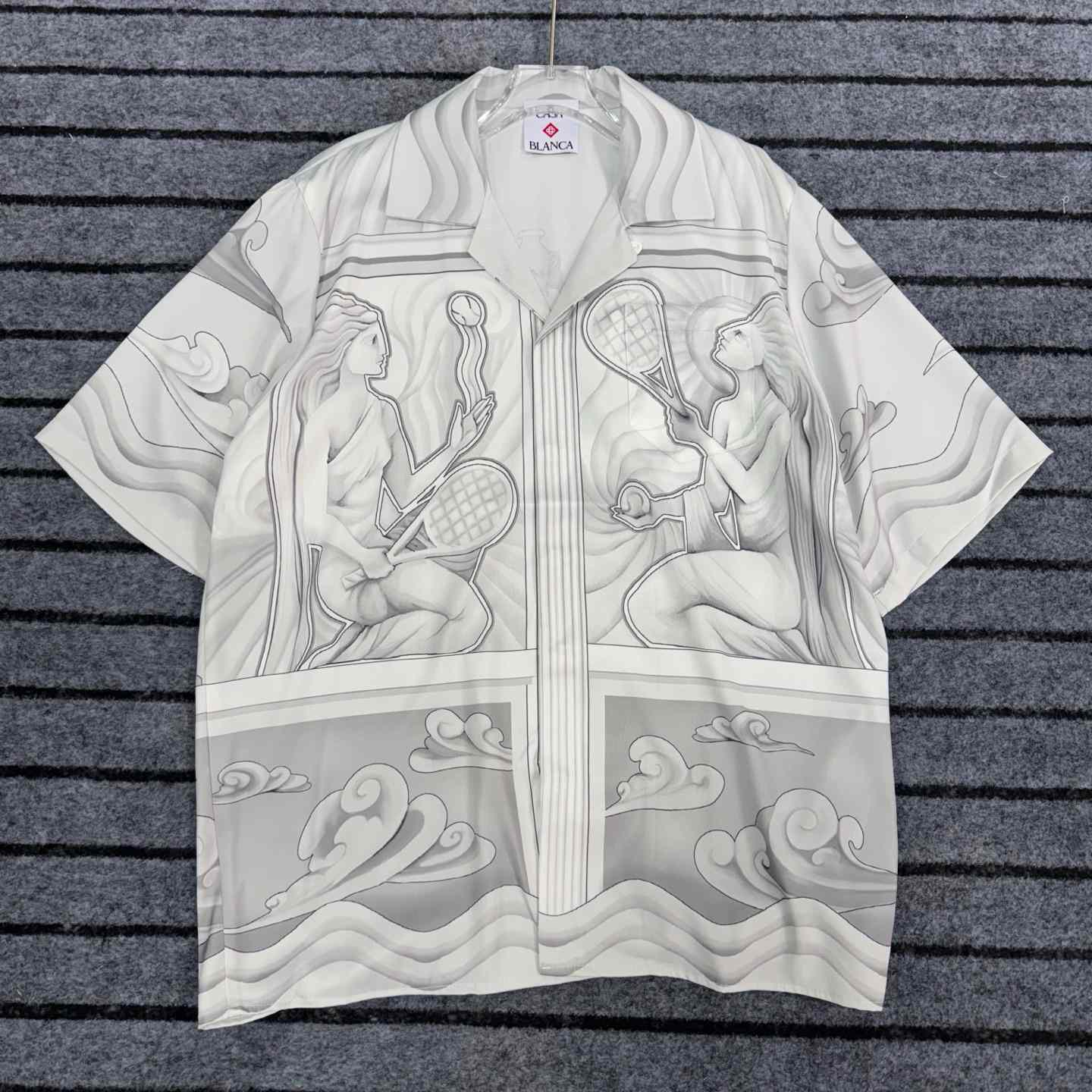 Casablanca Sacred Stone Silk Shirt - DopestKickz