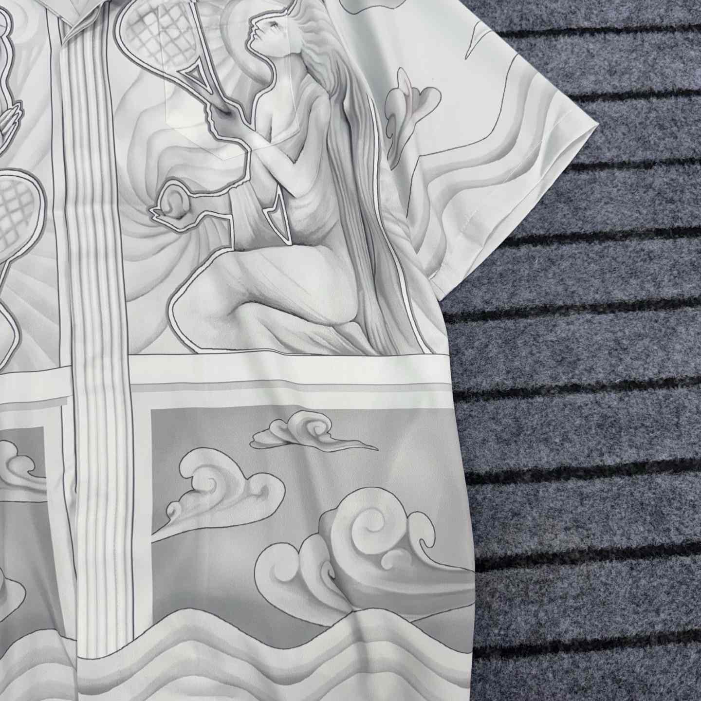 Casablanca Sacred Stone Silk Shirt - DopestKickz