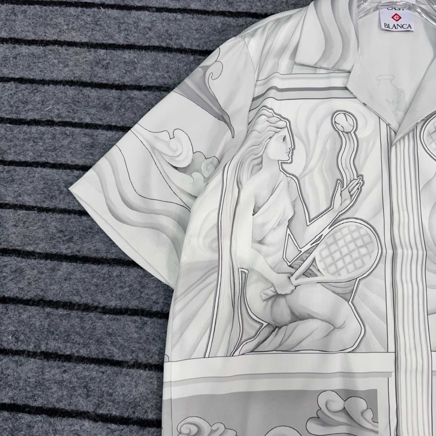 Casablanca Sacred Stone Silk Shirt - DopestKickz