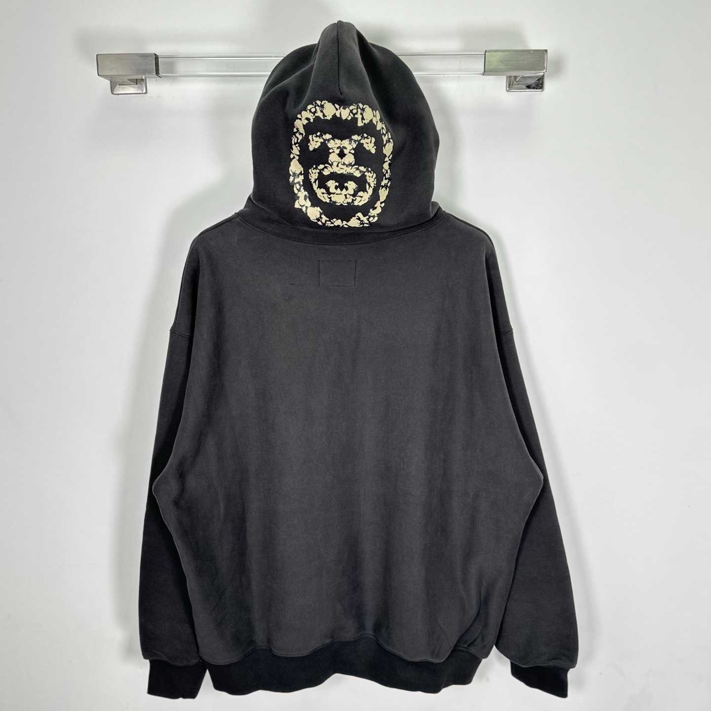 Denim Tears x Stussy Never Renege Hoodie Black - DopestKickz