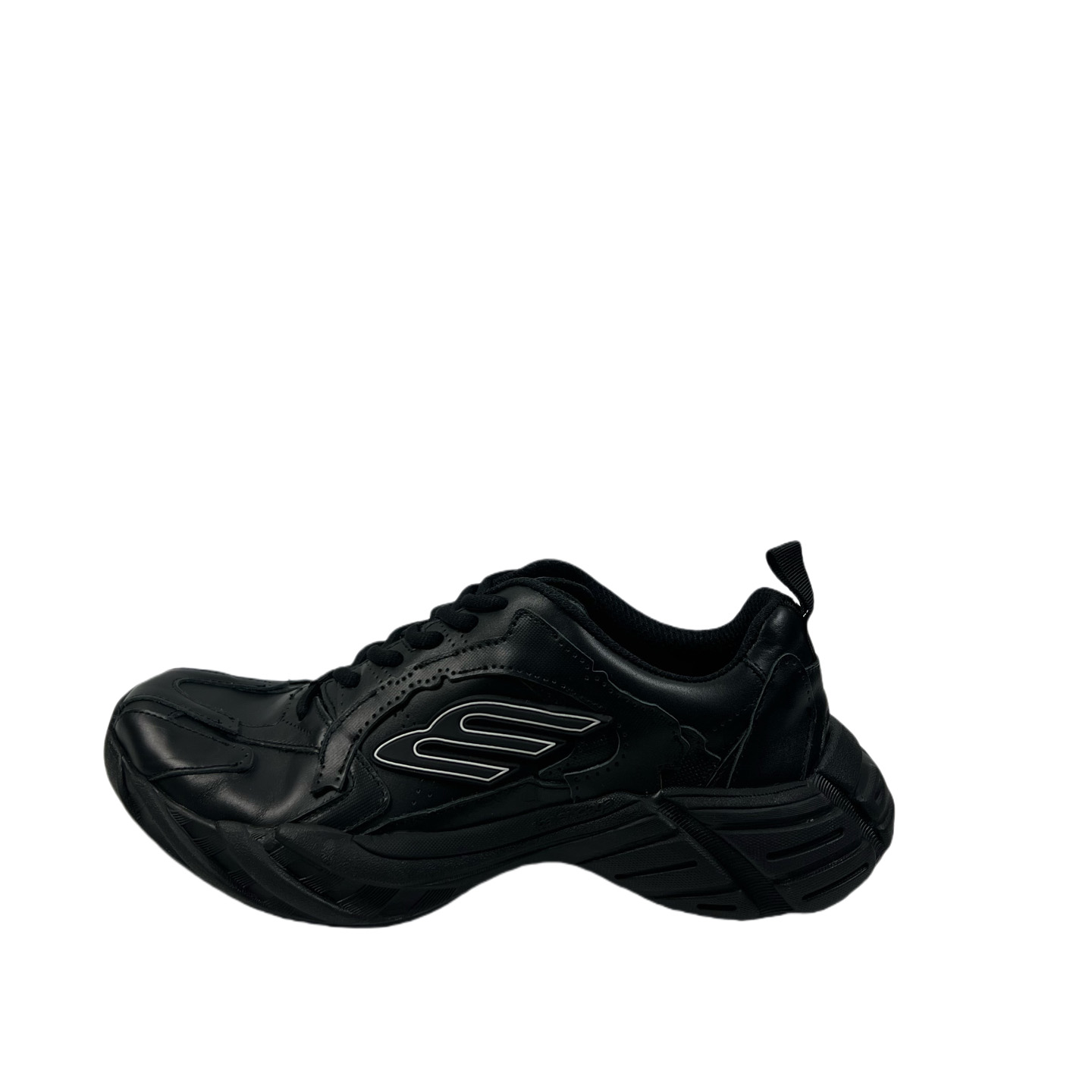 Balenciaga Monday Shoe In Black Cowskin And Polyester - DopestKickz