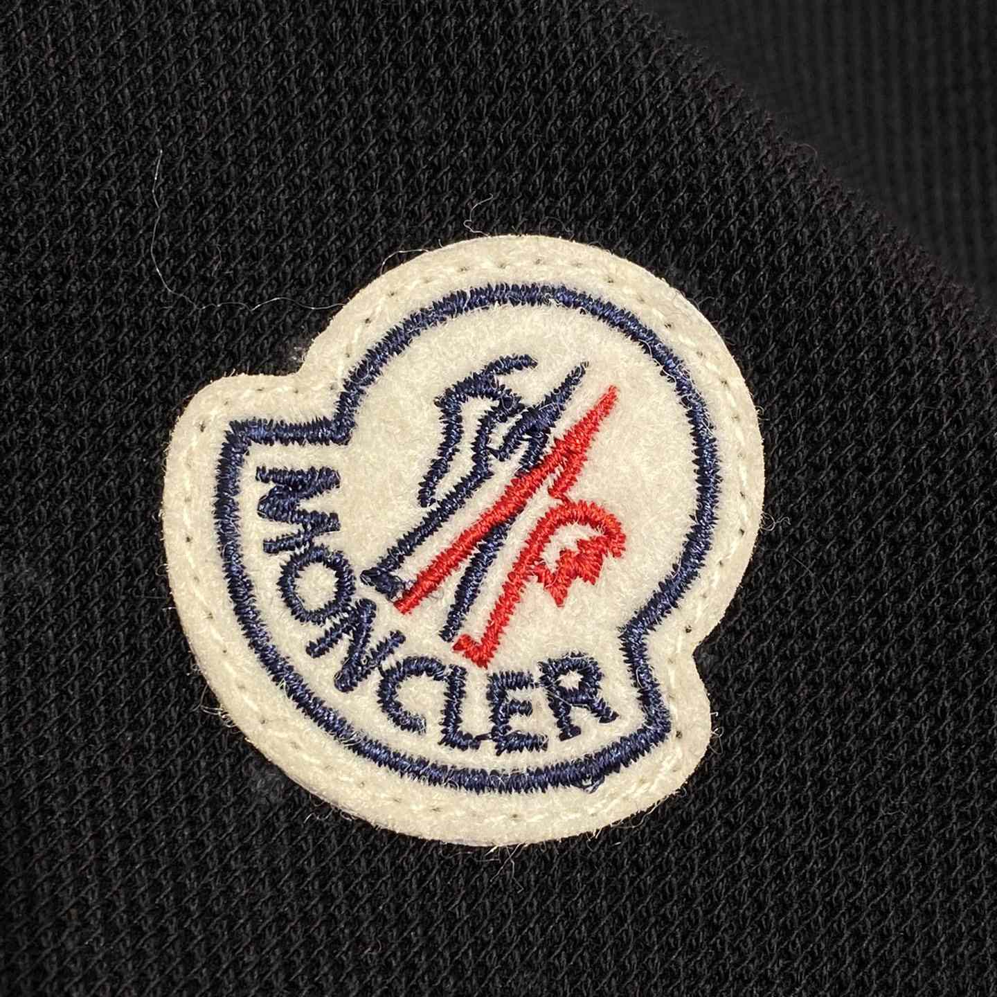 Moncler Logo Cotton Polo Shirt - DopestKickz
