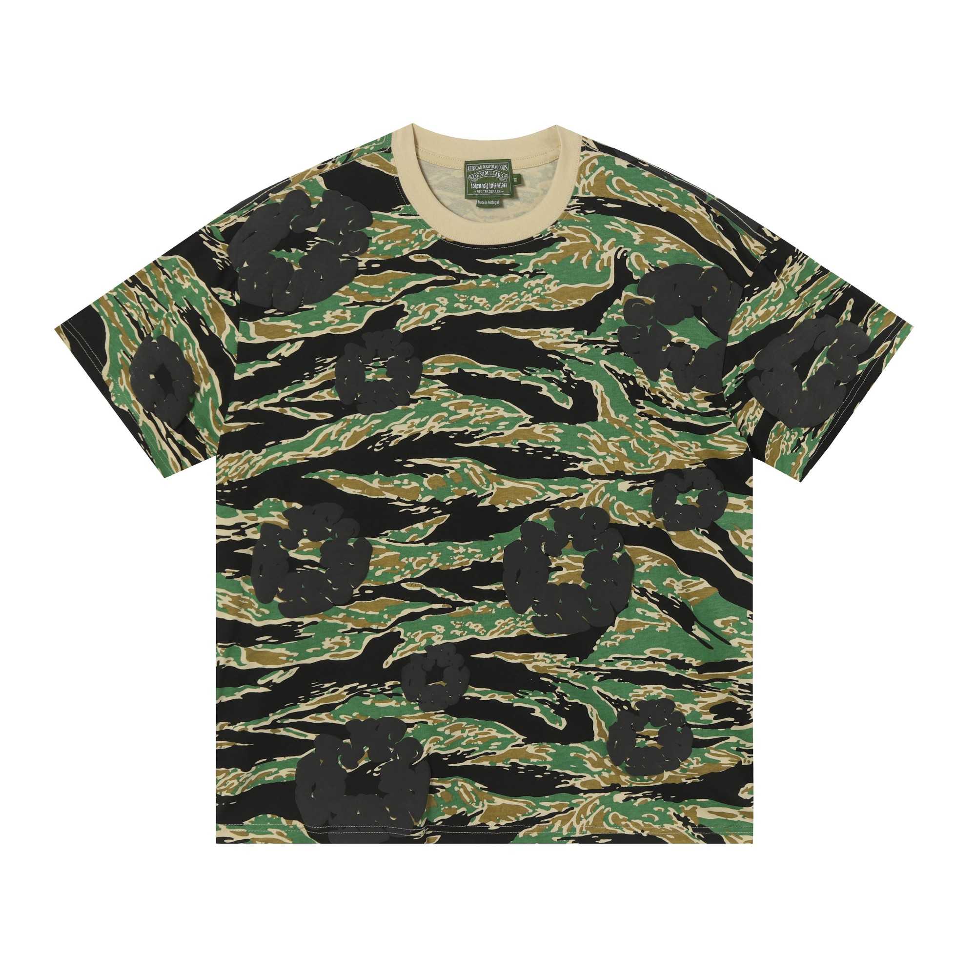 Denim Tears Camo Cotton T-shirt  - DopestKickz