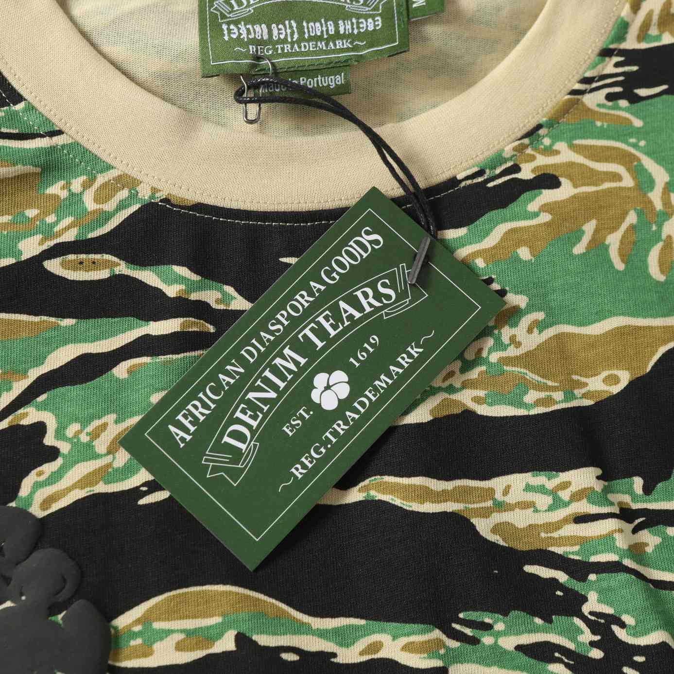 Denim Tears Camo Cotton T-shirt  - DopestKickz