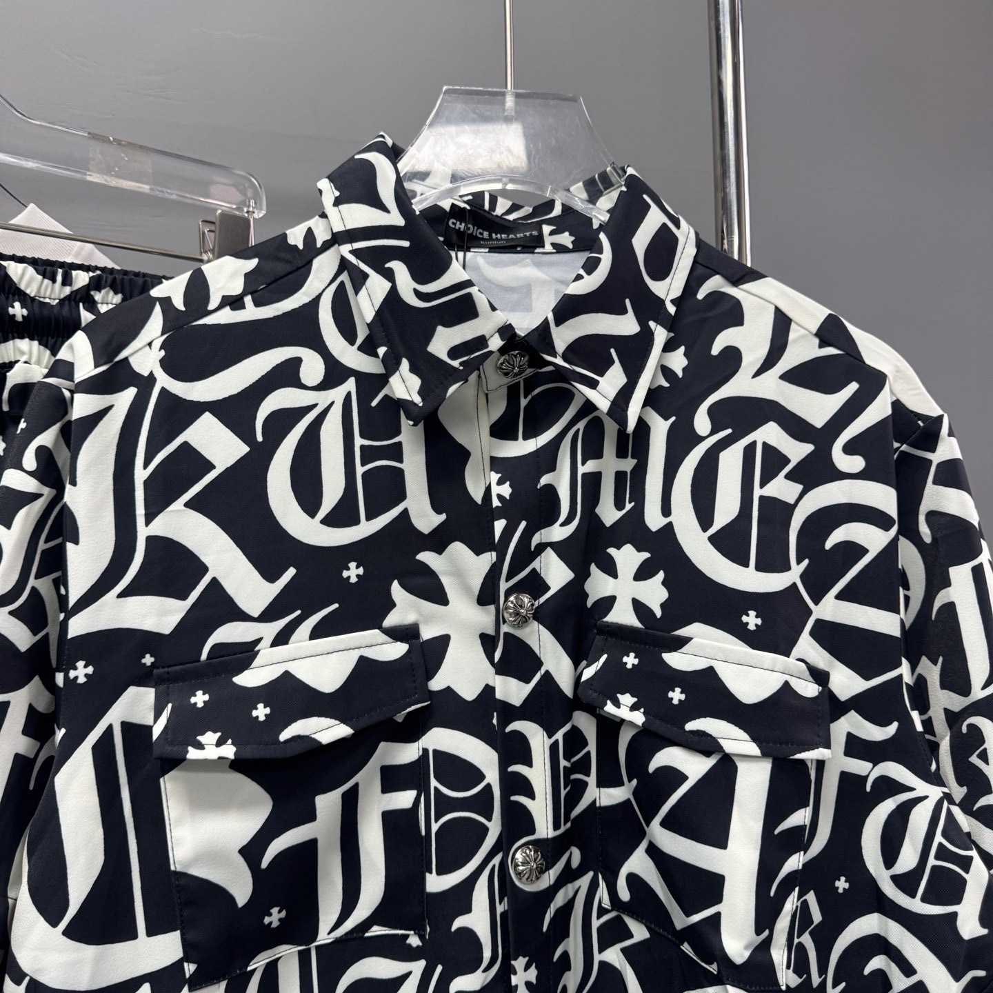 Chrome Heart Shirt & Shorts - DopestKickz