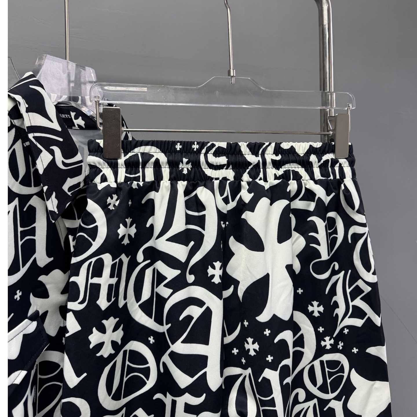 Chrome Heart Shirt & Shorts - DopestKickz