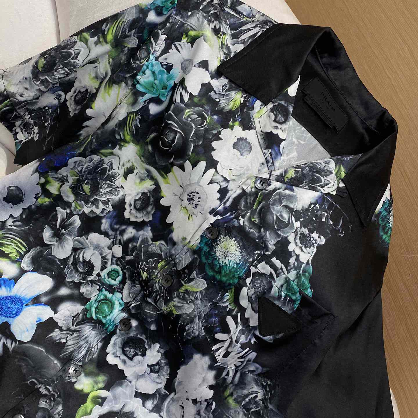 Prada Double Match Cotton Shirt - DopestKickz