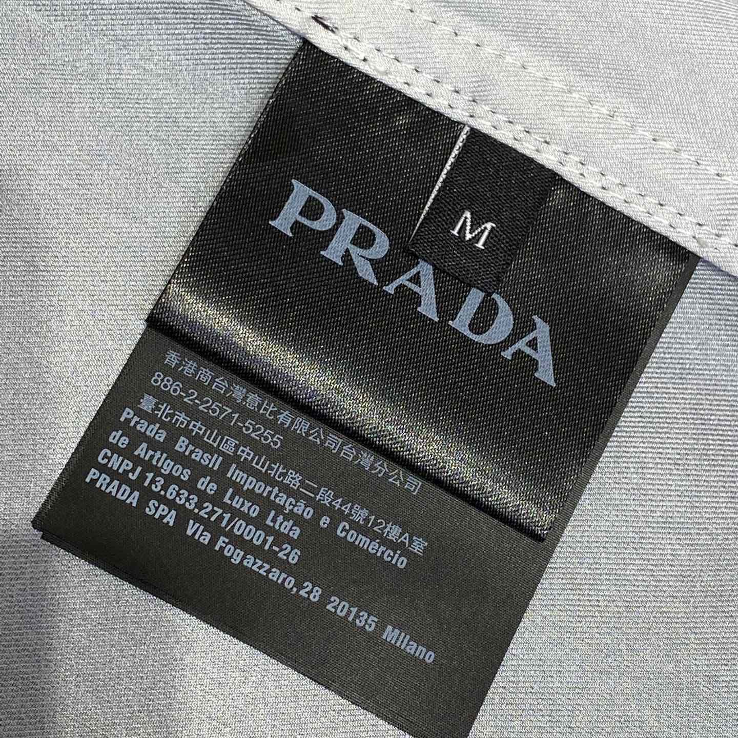 Prada Double Match Cotton Shirt - DopestKickz
