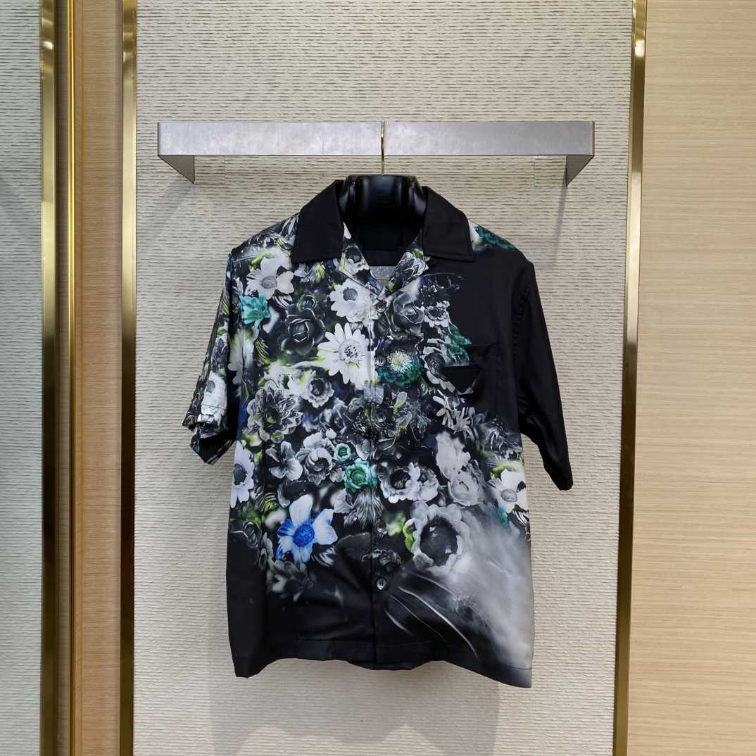 Prada Double Match Cotton Shirt - DopestKickz
