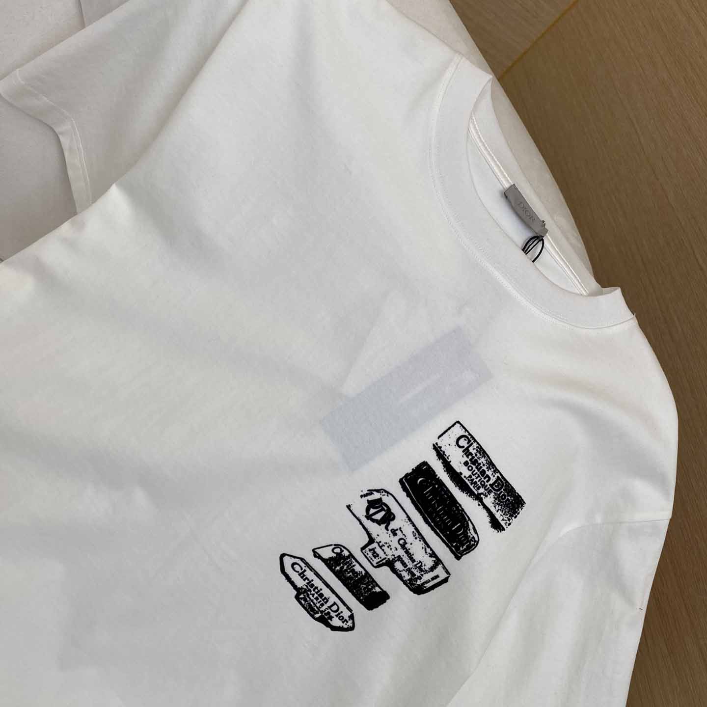 Dior Archives Labels T-Shirt, Relaxed Fit  - DopestKickz