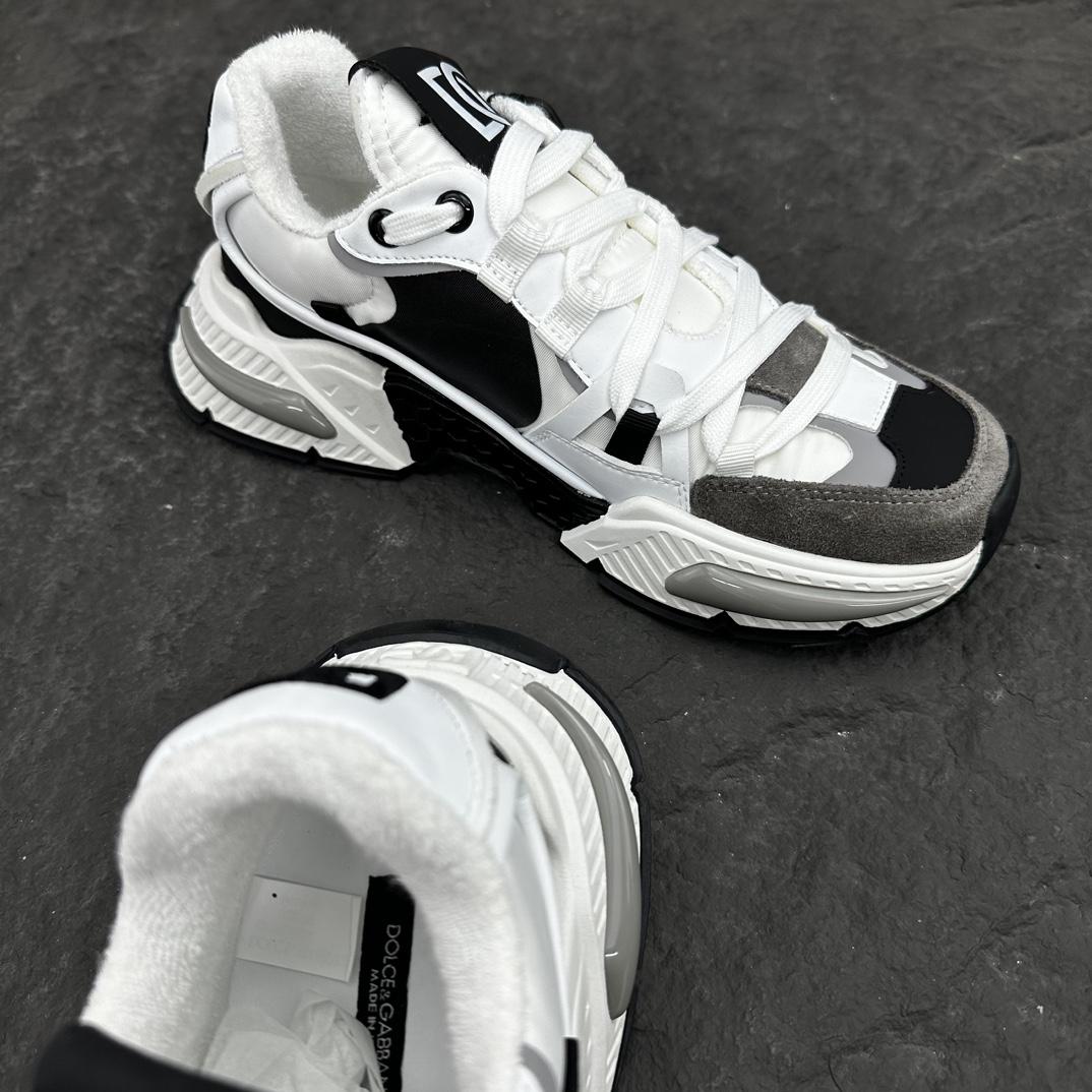 Dolce & Gabbana Mixed-material Airmaster Sneakers - DopestKickz