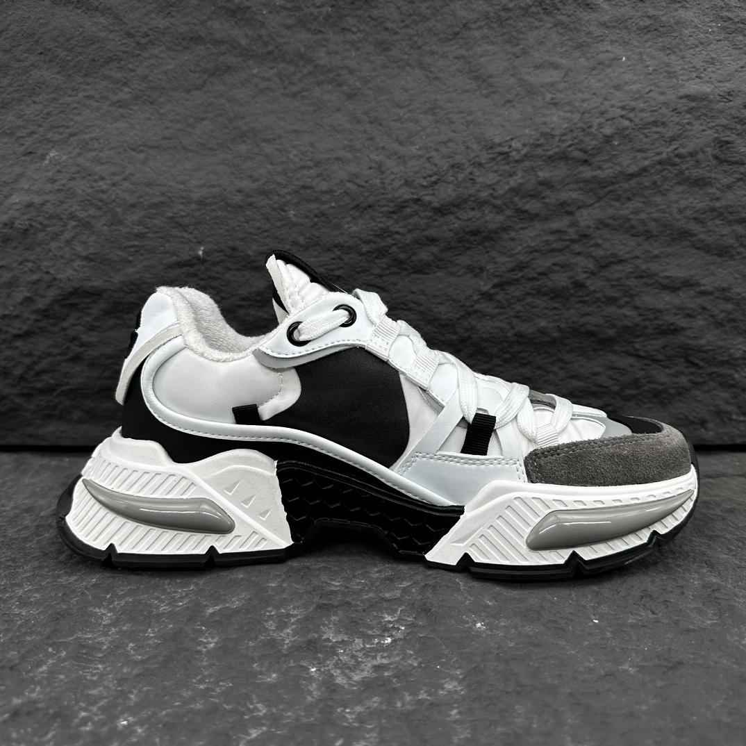 Dolce & Gabbana Mixed-material Airmaster Sneakers - DopestKickz