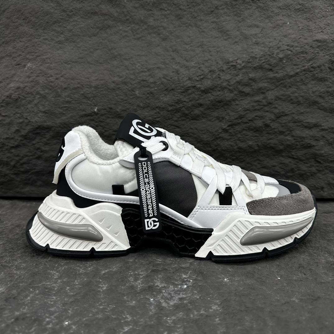 Dolce & Gabbana Mixed-material Airmaster Sneakers - DopestKickz