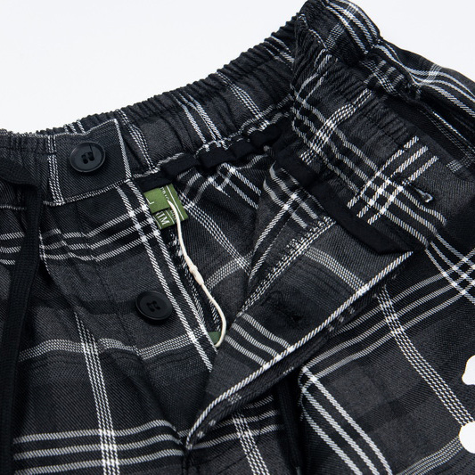 Denim Tears Wreath Pajama Pants 'Grey' - DopestKickz