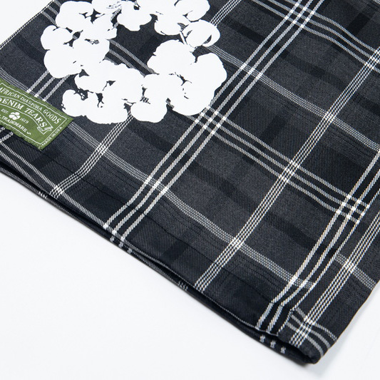 Denim Tears Wreath Pajama Pants 'Grey' - DopestKickz