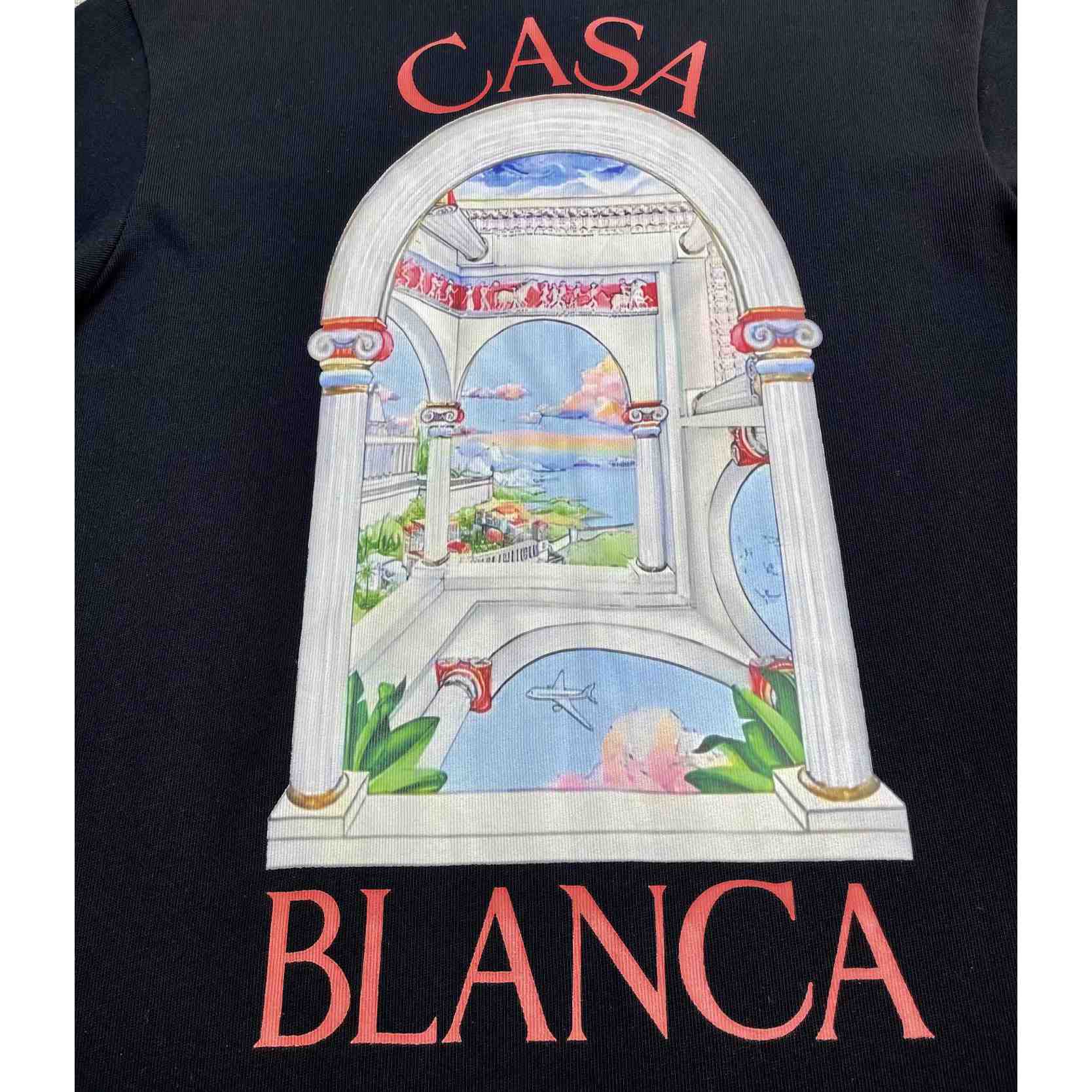 Casablanca Le Passage Printed Cotton T-Shirt   C944 - DopestKickz