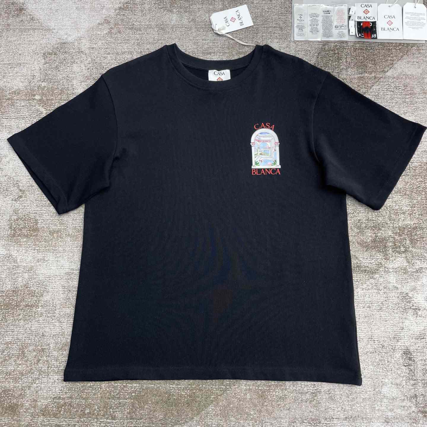 Casablanca Le Passage Printed Cotton T-Shirt   C944 - DopestKickz