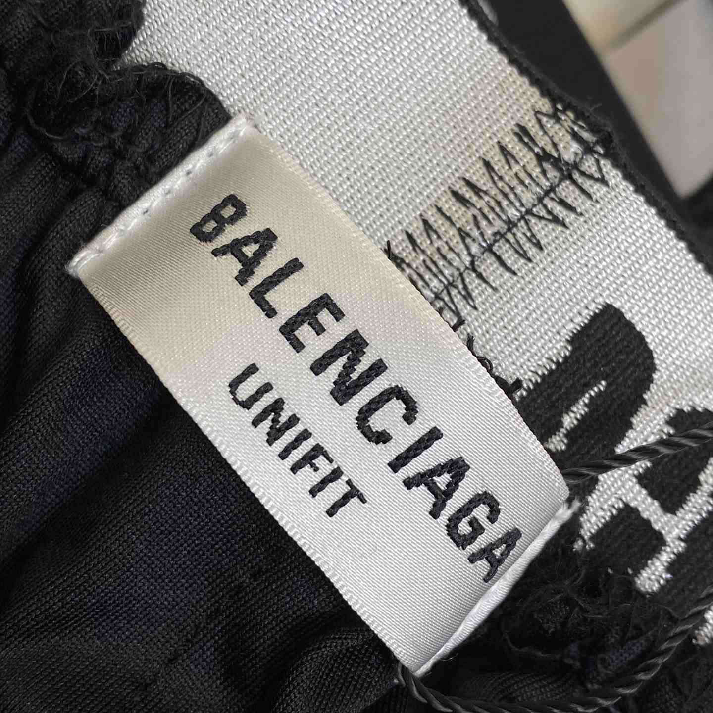 Balenciaga New Sporty B Trompe L'oeil Waistband Baggy Sweatpants - DopestKickz