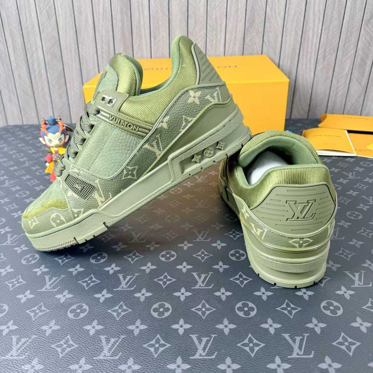 Louis Vuitton LV Trainer Sneaker     - DopestKickz