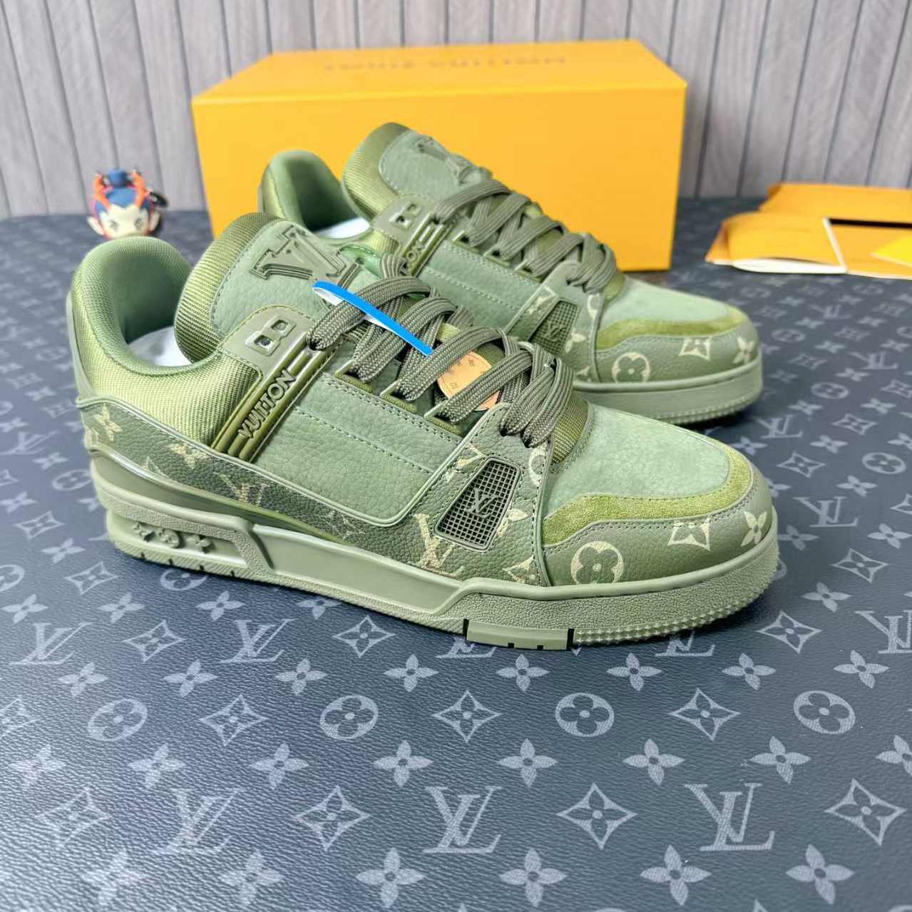 Louis Vuitton LV Trainer Sneaker     - DopestKickz