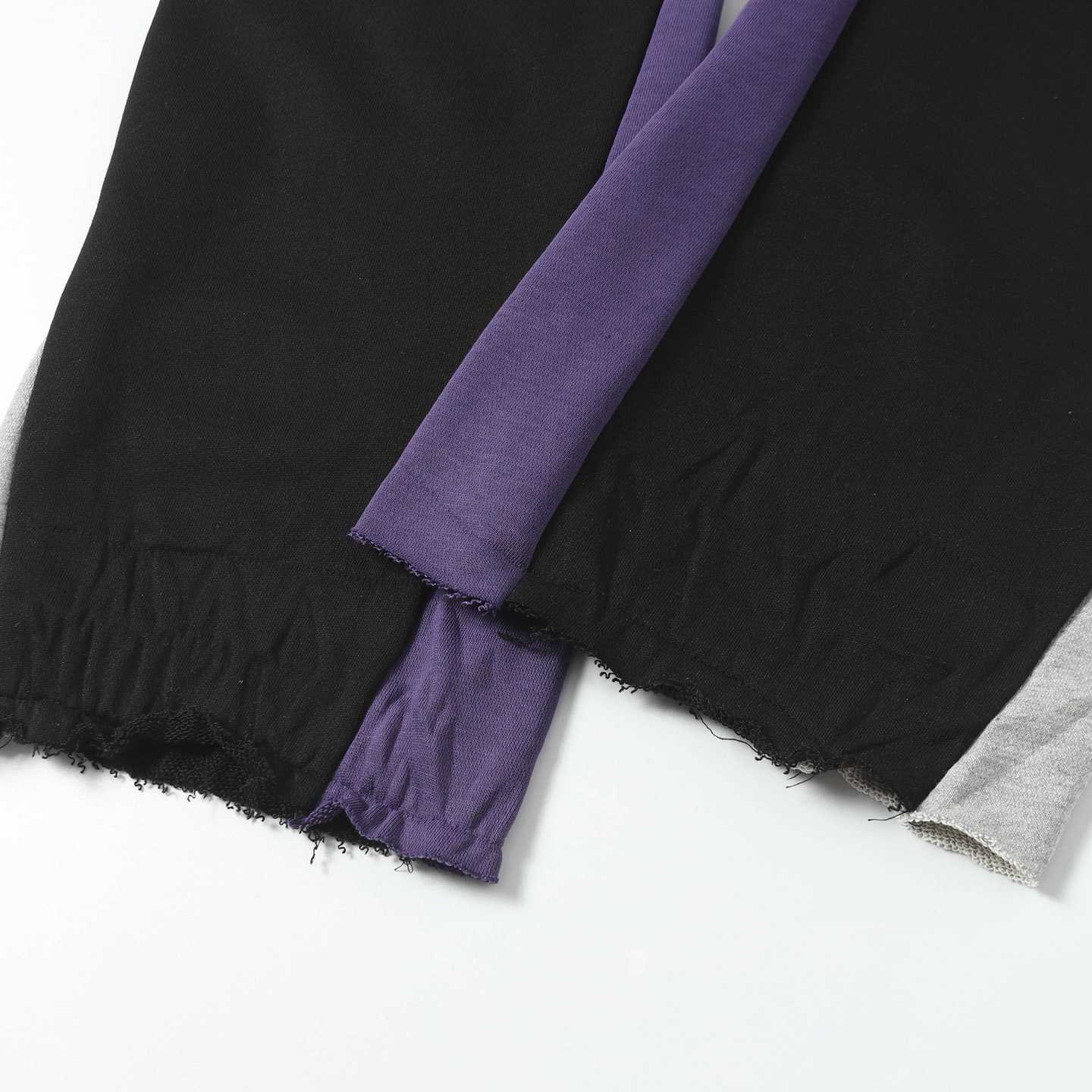 Gallery Dept. Flared Denim-Panelled Logo-Print Cotton-Jersey Sweatpants - DopestKickz