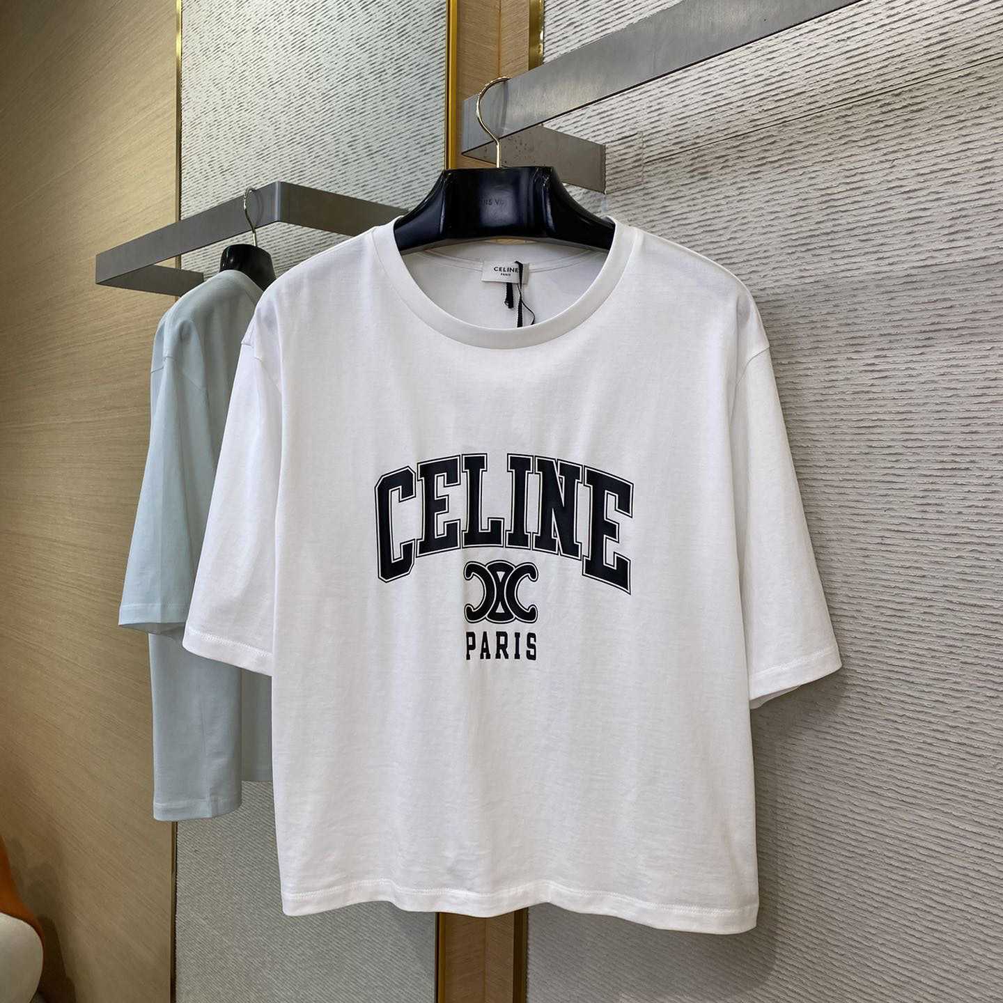 Celine Loose T-shirt In Cotton Jersey - DopestKickz