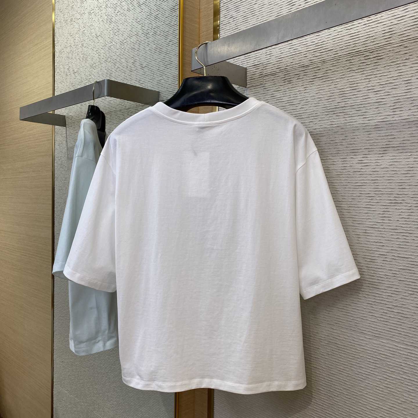 Celine Loose T-shirt In Cotton Jersey - DopestKickz