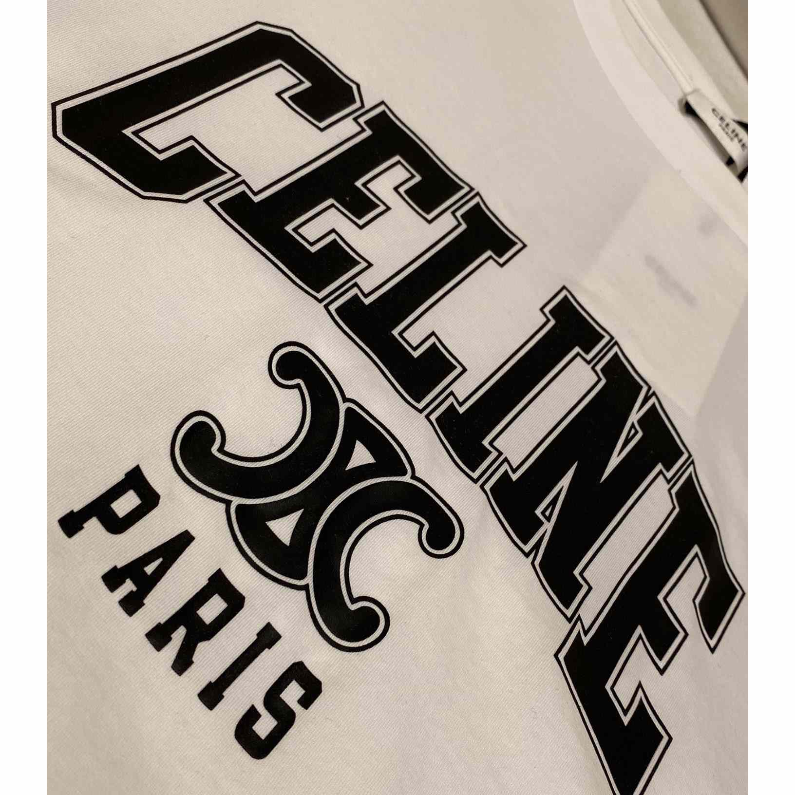 Celine Loose T-shirt In Cotton Jersey - DopestKickz