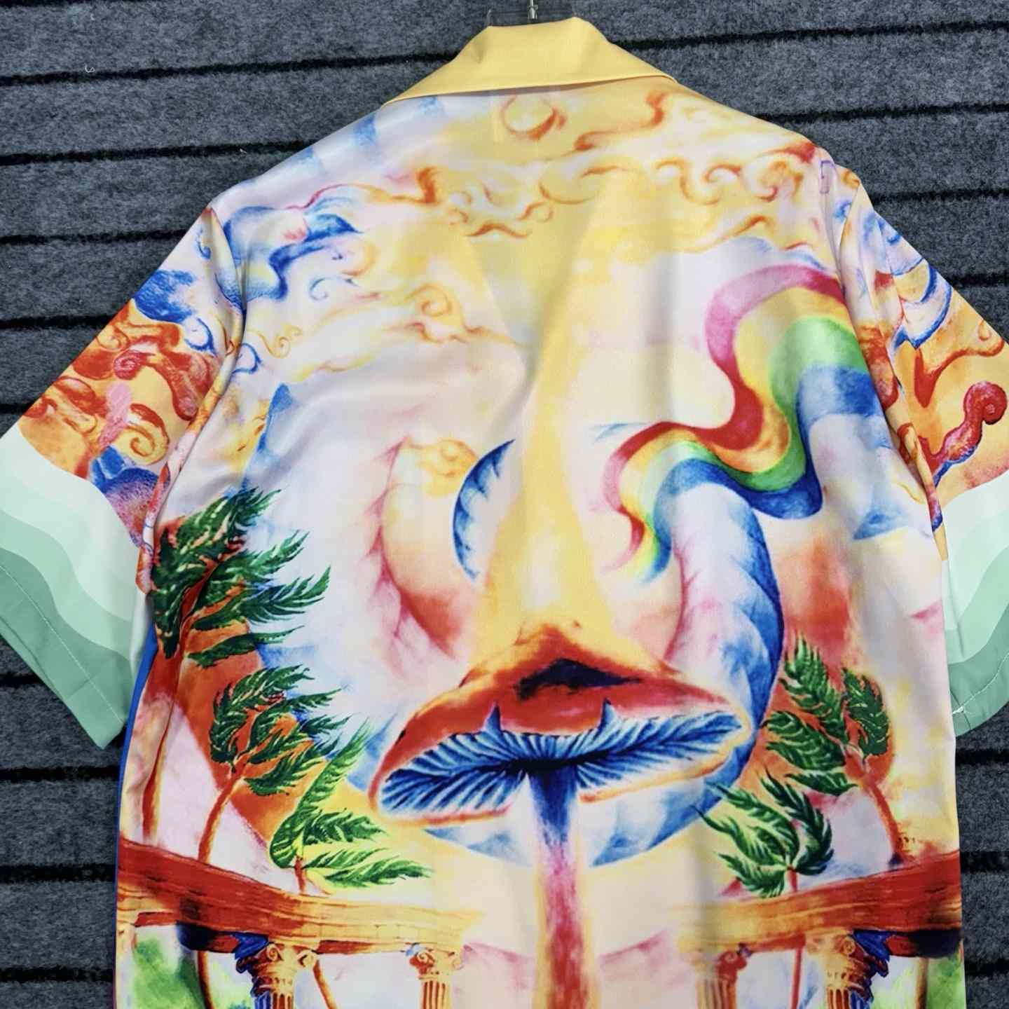 Casablanca Men's Color Nature's Teacher Shirt - DopestKickz