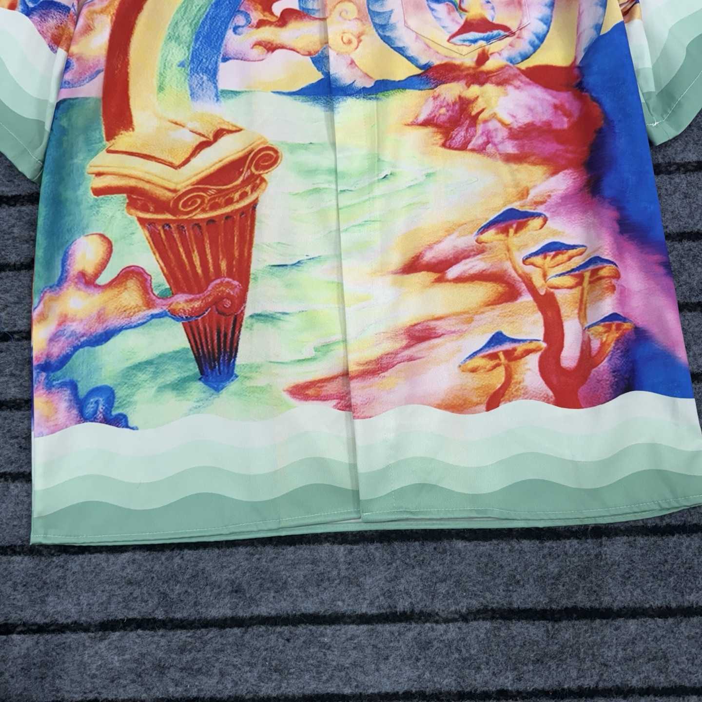 Casablanca Men's Color Nature's Teacher Shirt - DopestKickz